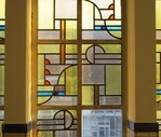Glas in lood van Kees Kuiler.
<br/>
Gert-Jan Lobbes, 2016
